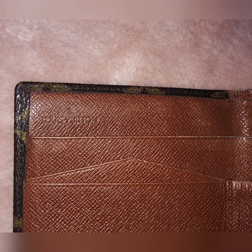 LV Monogram Monnaie Double Snap Wallet with Unbranded Chain - Picture 10 of 12